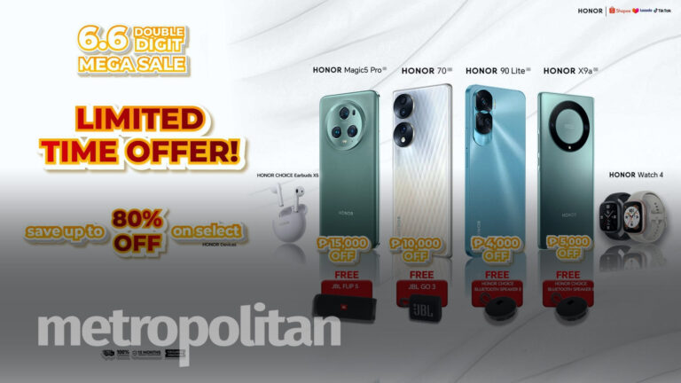 JUST IN: Up To 80% Off HONOR Products With Exciting Freebies This 6.6 Mega Sale!