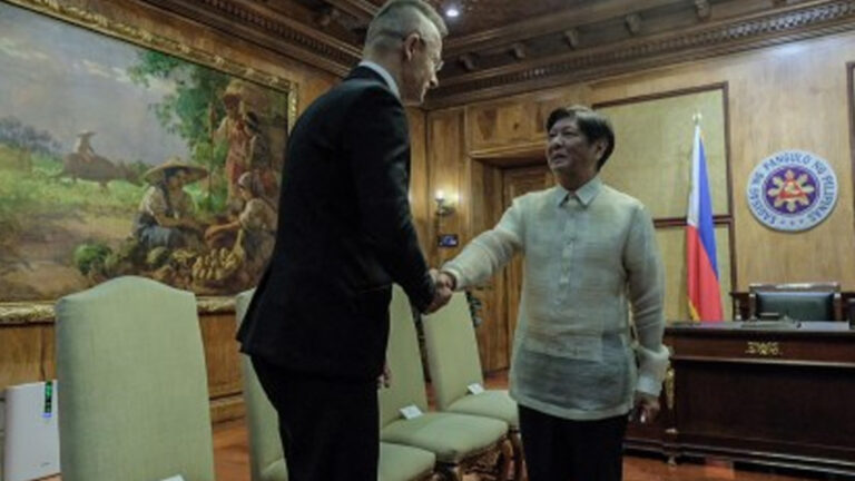 Hungarian Minister Pays Courtesy Call On President Marcos