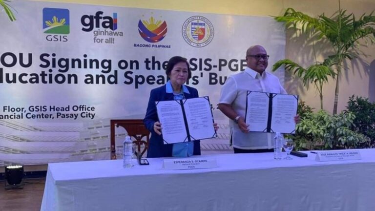 GSIS, PGEA Partner To ‘Educate’ State Workers On Latest Programs