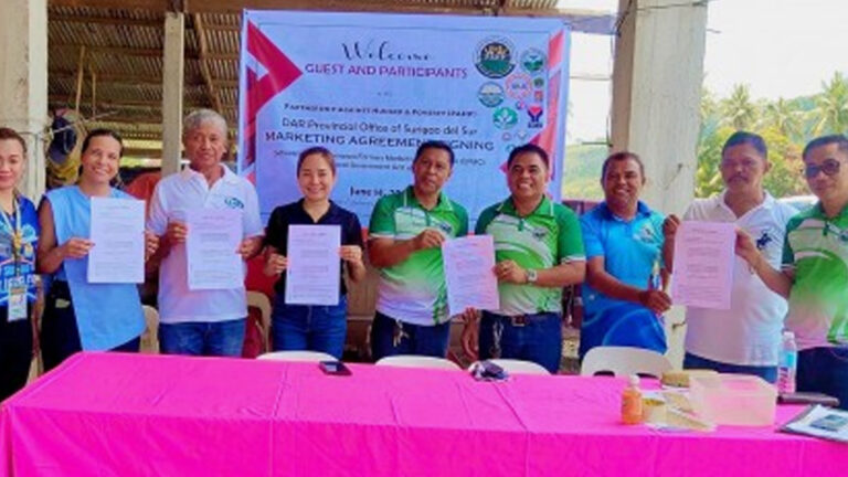 Accord Inked To Boost Market Outlet Of Farmer’s Coop In Surigao Del Sur