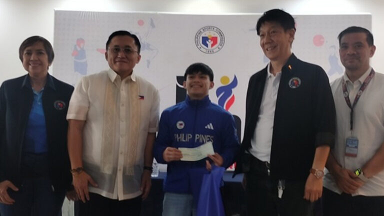 Senator Go Gives Cash Incentives To Olympics-Bound Athletes