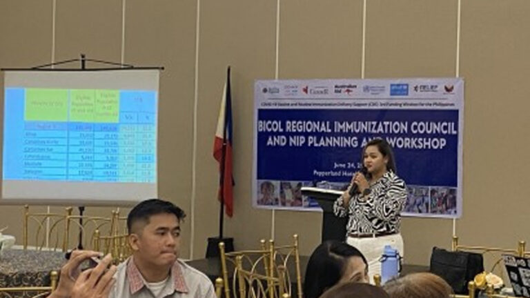 DOH Eyes 95% Routine Immunization For Children In Bicol