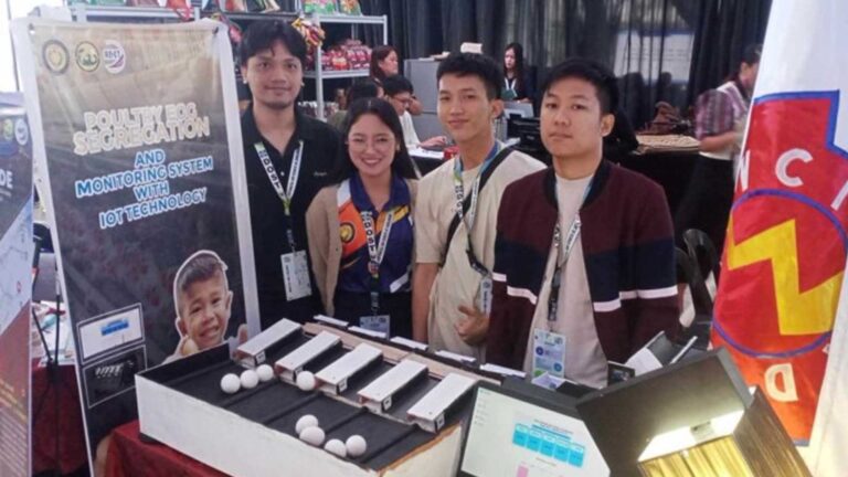 Leyte Students Develop Poultry Egg Sorting System