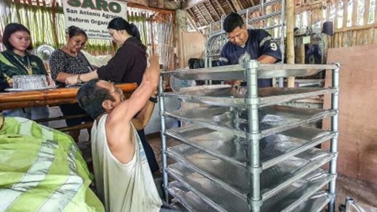 Portable Solar Dryers To Improve Productivity Of 9 ARBOs In Camarines Sur