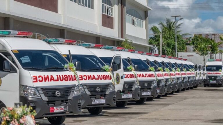 Eastern Visayas LGUs Get 146 Ambulances From DOH