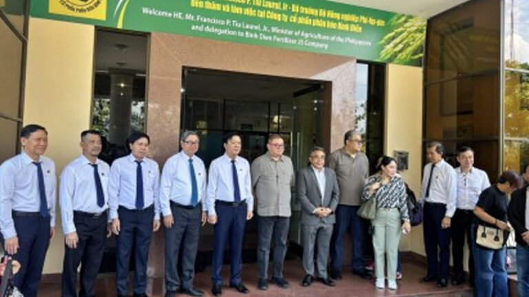 Department Of Agriculture Eyes Partnership With Vietnam Fertilizer Company