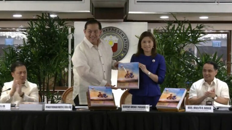 DBM Turns Over 2025 National Budget Worth PHP6.35 Trillion To Congress