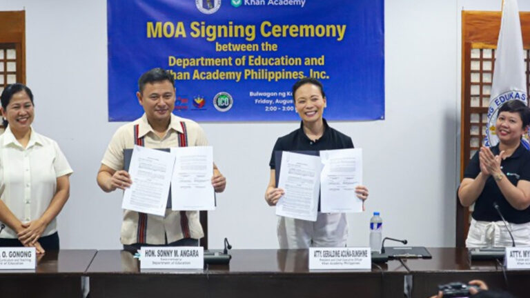 DepEd, Khan Academy Partner To Capacitate Philippine Learners In Math