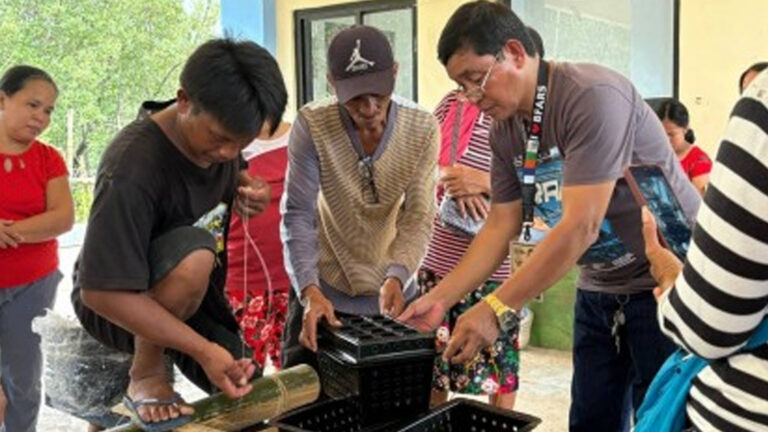 Catanduanes Fisherfolk Get Capital, Training For Crab Fattening