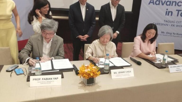 Taguig, Singaporean Institutions Ink Pacts On Better Health Services