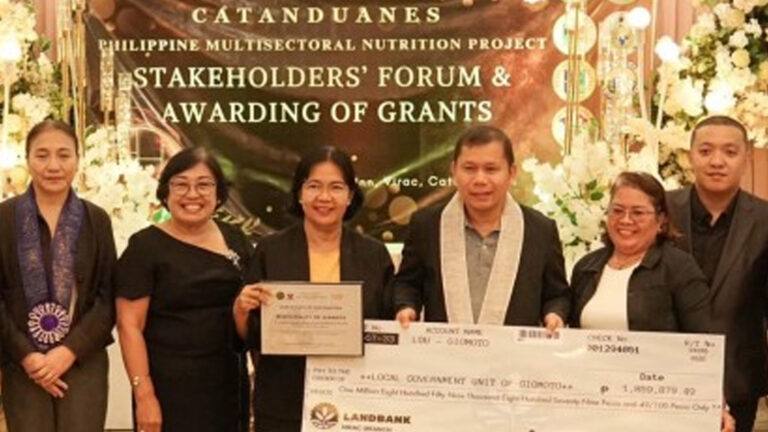 60 Towns In Bicol To Implement Multisectoral Nutrition Projects