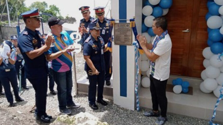 Antique Police Office Receives PHP17 Million Worth Of Barracks, Mobility Assets