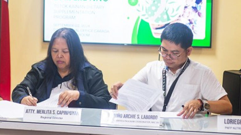 2 Caraga ARBOs Win Supply Agreement For Government Nutrition Program