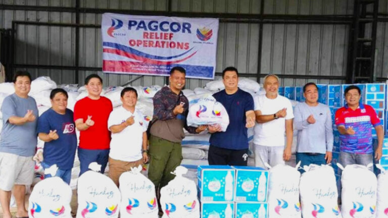 PAGCOR Gives Relief Aid To 5.5K Flood-Hit Families