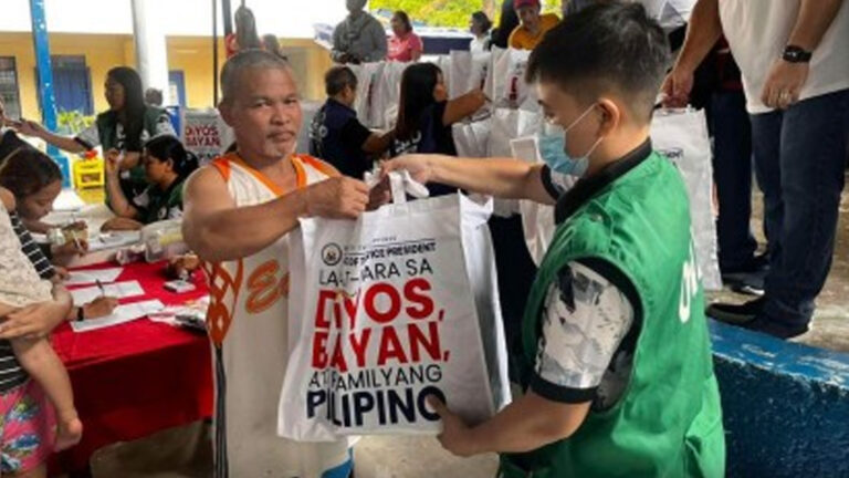 OVP Aids Almost 600 Flood-Hit Families In Antipolo, Taytay