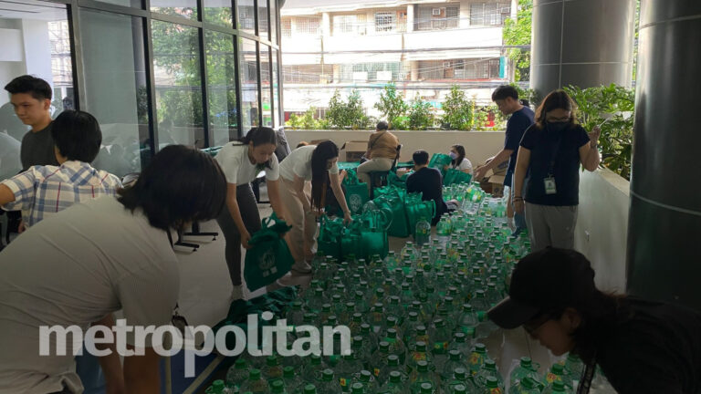 Students, Teachers, Associates Join Hands To Aid Super Typhoon Carina Victims