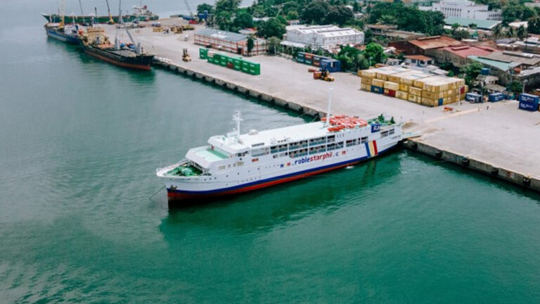 Passenger Ship Returns To Tacloban Port After 16 Years