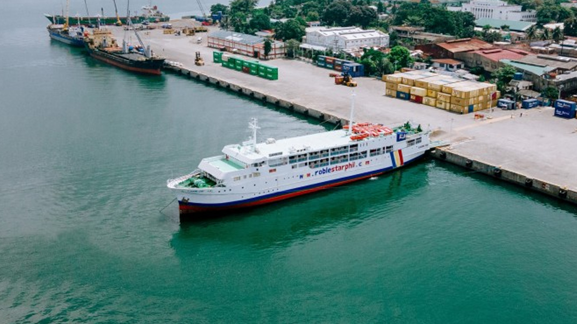 Passenger Ship Returns To Tacloban Port After 16 Years