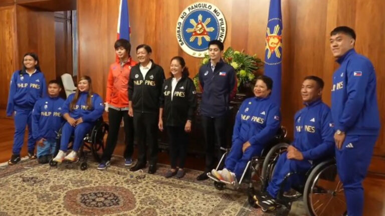 President Marcos Gives Cash Prizes, Citations To Filipino Paralympians