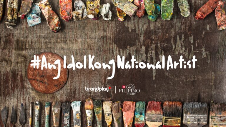 #AngIdolKongNationalArtist by BrandPlay: Celebrating the Mastery of Filipino Artists