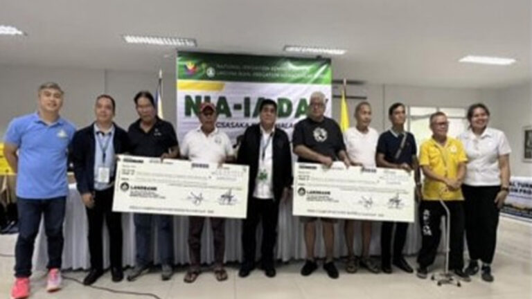 NIA-Calabarzon Releases PHP2.74 Million Subsidy To Laguna Farmers