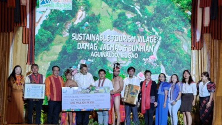 Ifugao Villages Bag Tourism Award Thru Culture Of Unity