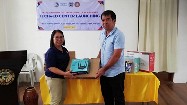 DICT Urges Use Of Learning Centers In Antique