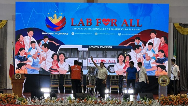 PBBM Vows To Bring Lab For All Medical Services To Isolated Areas