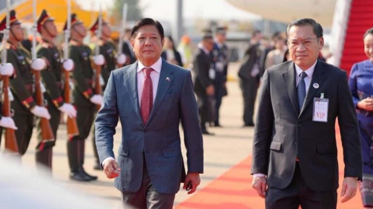 PBBM Now In Laos, To Meet With Filipino Community
