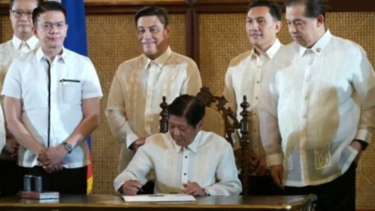 President Marcos Signs Self-Reliant Defense Posture Law