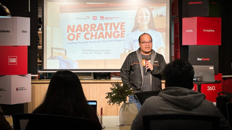 PAGEONE Group’s PR Institute Hosts Non-Profit Blogging Workshop: “Narratives Of Change”