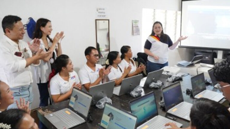 Pag-Asa Island Teachers, Learners Get Laptops, Bags From DepEd