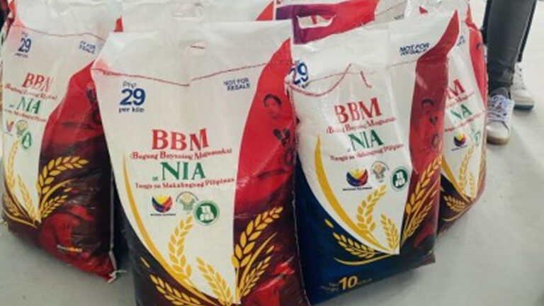 NIA Assures Sustainable Sale Of BBM Rice For Vulnerable Sectors
