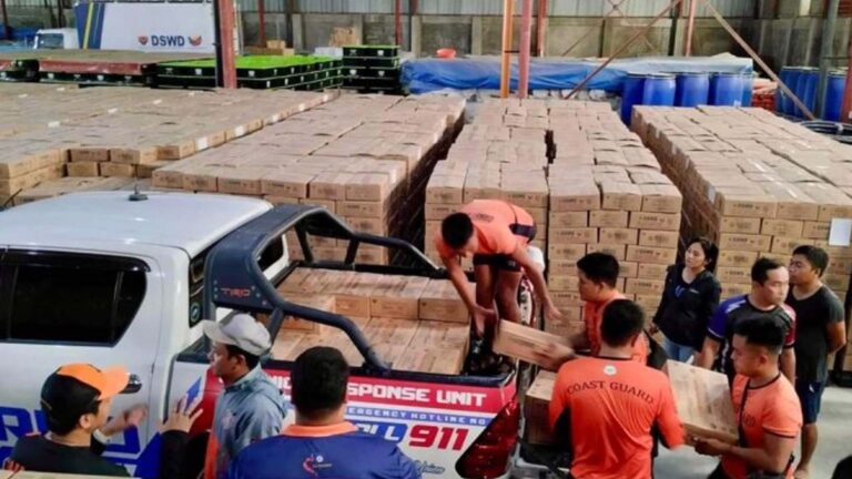 DSWD Distributes 17.5K Food Packs To Affected Ilocos Residents