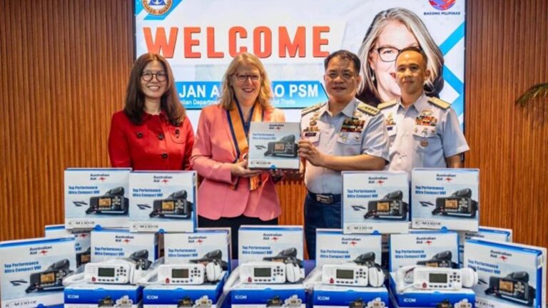 PCG Receives Aussie-Donated Base Radios For Palawan Ops