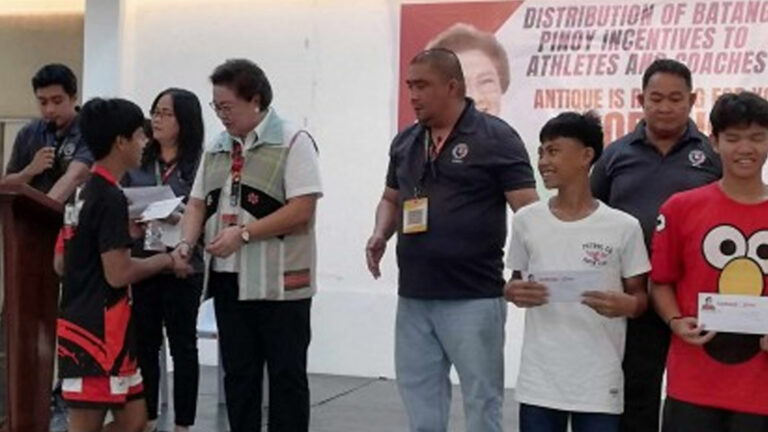 Antique Releases PHP1.5 Million Allowance For ‘Batang Pinoy’ Athletes