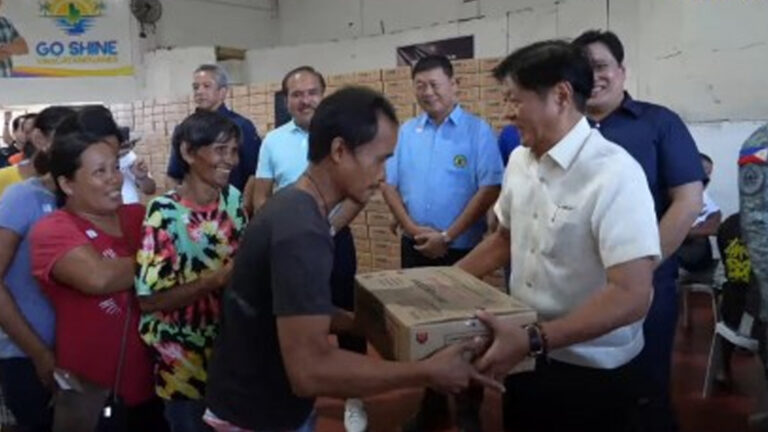 PBBM Delivers PHP50 Million Aid To Typhoon-Hit Catanduanes