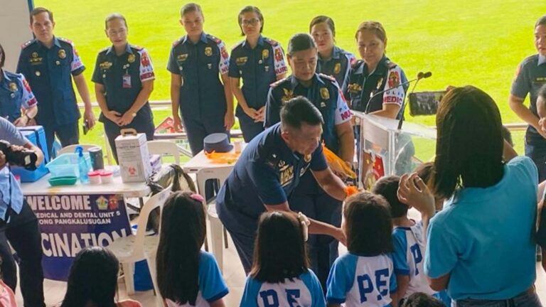 PRO-Bicol Provides Free Health Services To 120 Learners