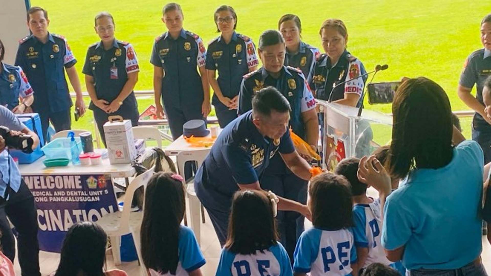 PRO-Bicol Provides Free Health Services To 120 Learners