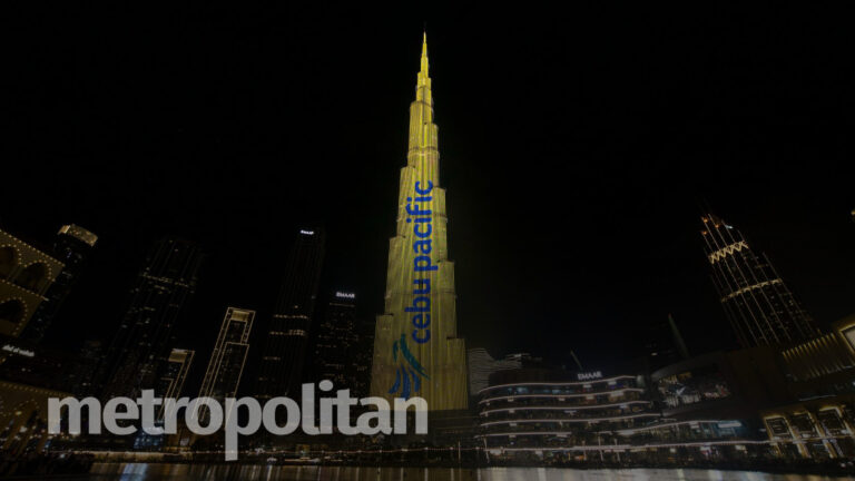 Cebu Pacific Lights Up Burj Khalifa with Philippine Wonders