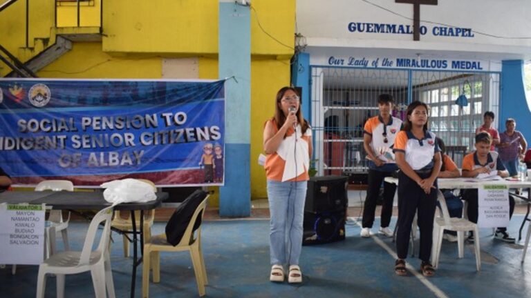 Over 4K Elders Get Social Pensions In Albay
