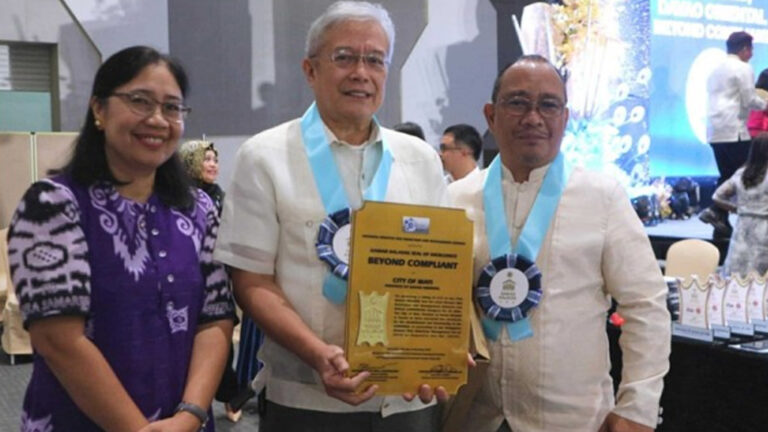 Mati City Earns Kalasag, Seal Of Good Local Governance Awards