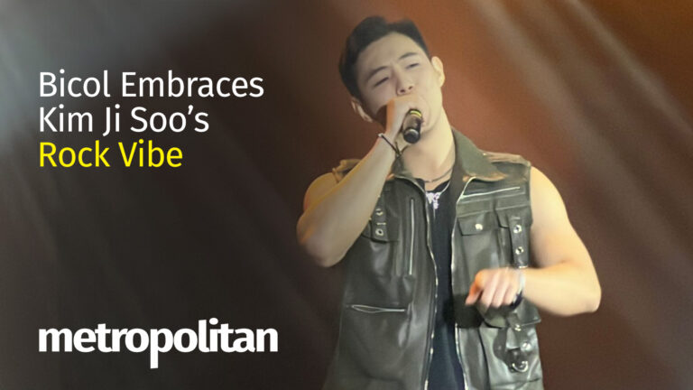 Kim Ji Soo Unleashes His Inner Rock Star In Bicol