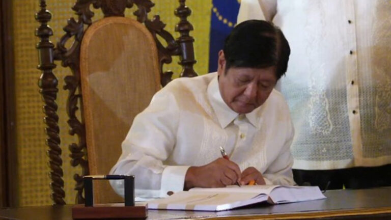 President Marcos Oks Natural Gas Industry Development Law