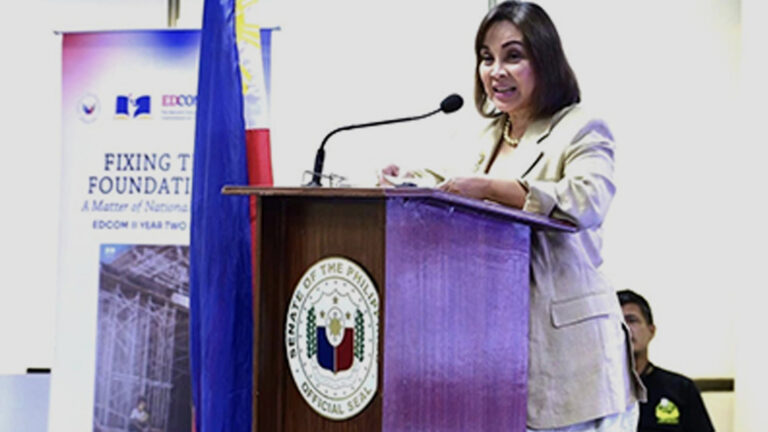 Senator Legarda: Education Is The Pillar Of National Progress