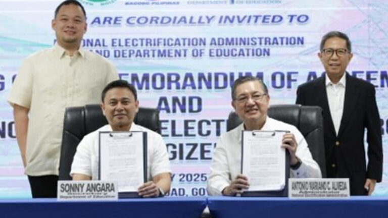DepEd, NEA Partner To Electrify Last-Mile Schools In Philippines