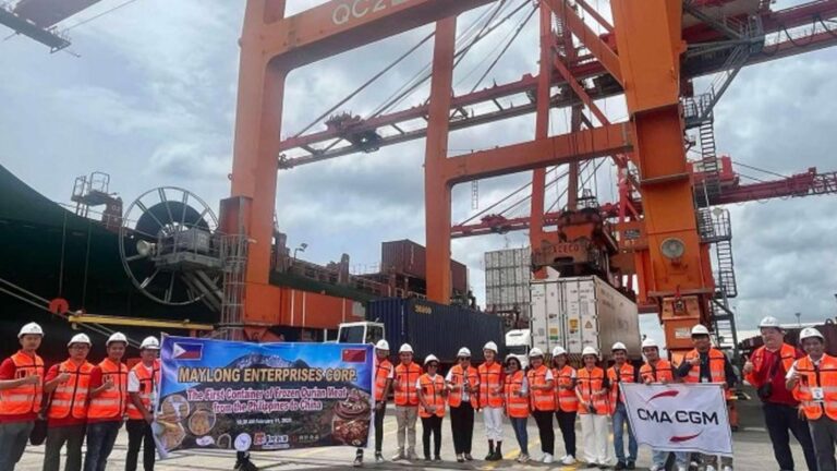 Philippines 1st Frozen Durian Exports Reach China