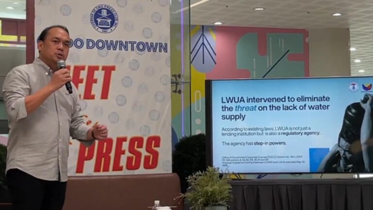 LWUA To Help Improve Services Of Cagayan De Oro Water Utility