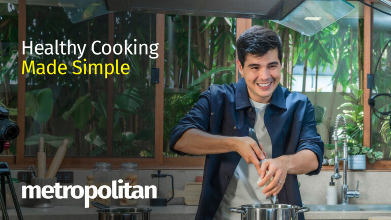 Manulife Philippines And Erwan Heussaff Launch Video Series With Tips On Healthy Cooking
