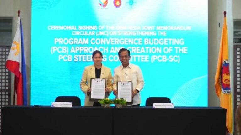 DBM, NEDA Ink Circular To Strengthen Program Convergence Budgeting